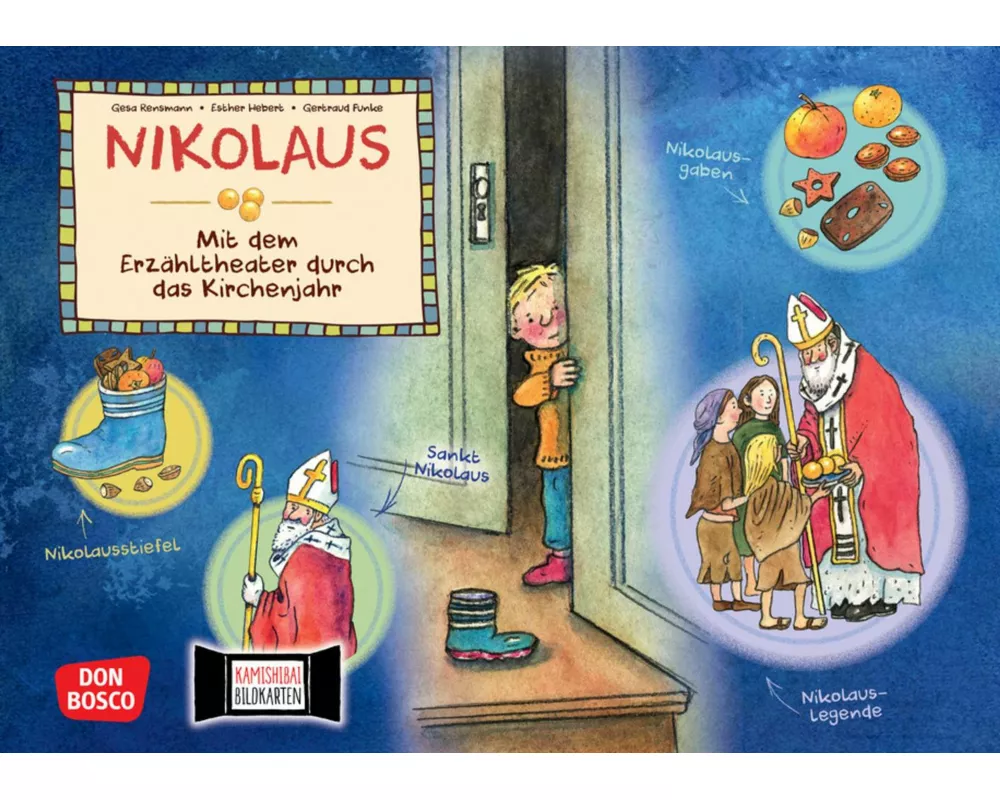 Nikolaus. Kamishibai Bildkartenset