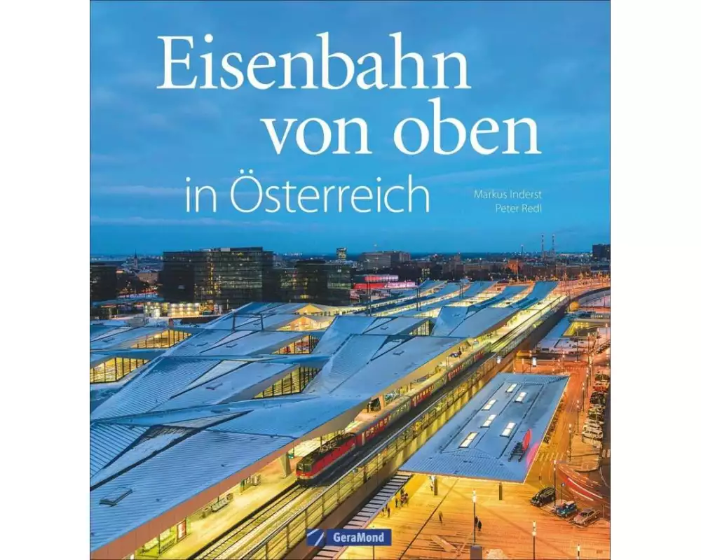 Eisenbahn von oben in Österreich