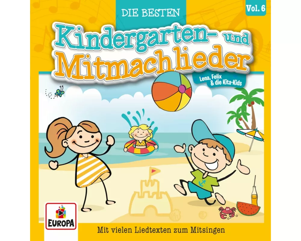 Die besten Kindergarten- und Mitmachlieder, Vol. 6