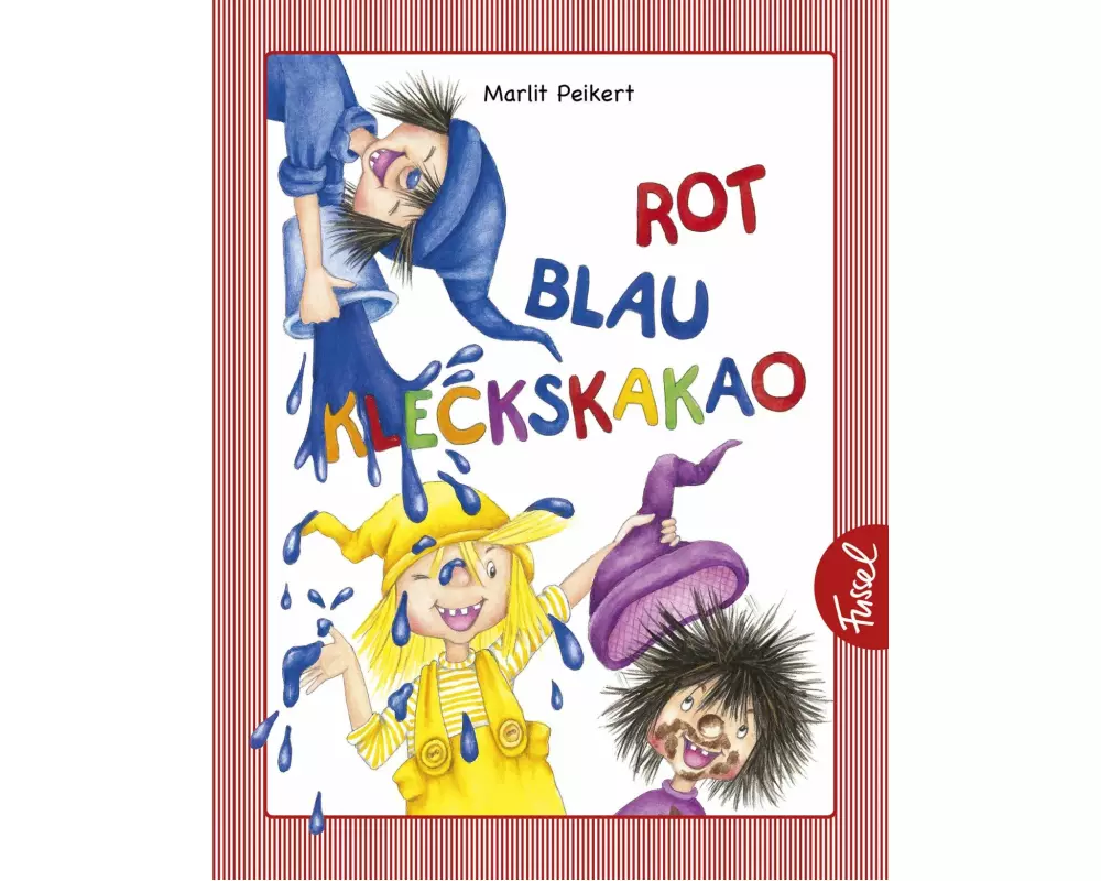 Rot, blau, Kleckskakao