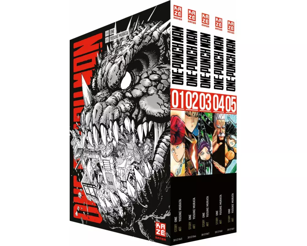 ONE-PUNCH MAN - Box mit Band 1-5