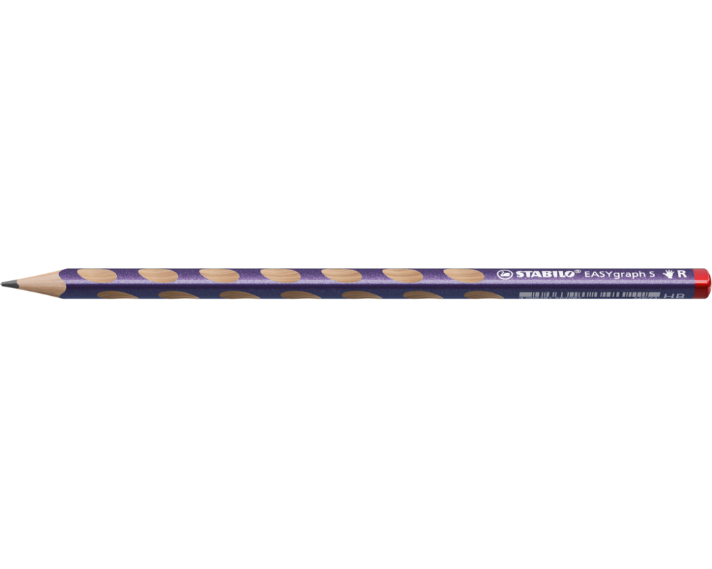 STABILO Bleistift Easygraph S HB 326/23-HB Metallic violett, R