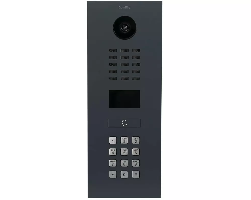 Doorbird D2201KV IP Video Türsprechanlage RAL 7016