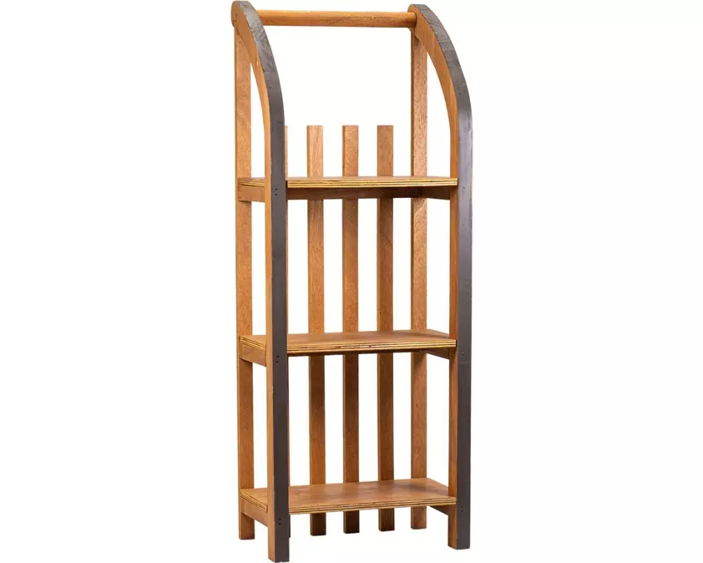 Kadastar Regal Schlitten XL 88 x 33 cm, Braun