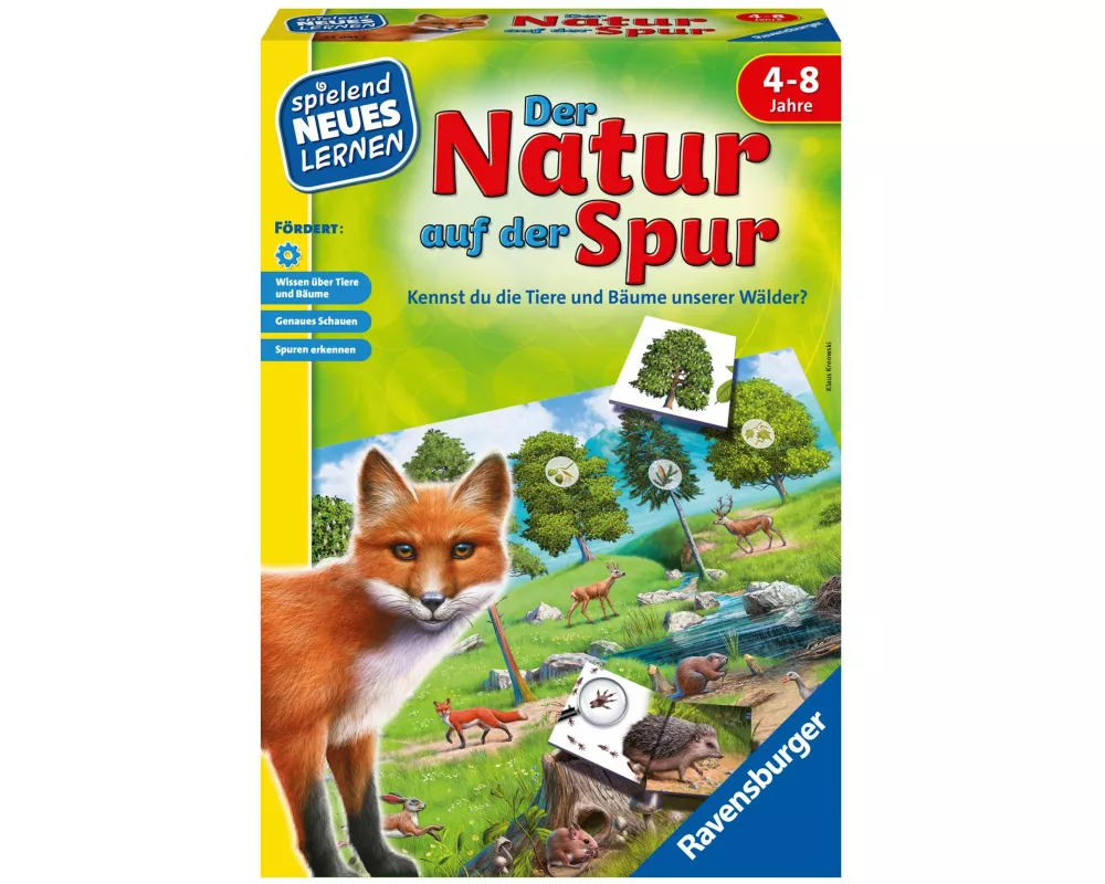 Der Natur auf der Spur - Kinderspiel ab 4 Jahre