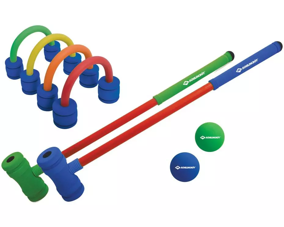 Schildkröt Funsports Ballspiel Soft Croquet Set