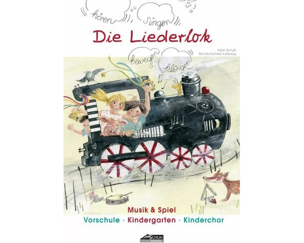Die Liederlok - Praxishandbuch mit Bilderkarten