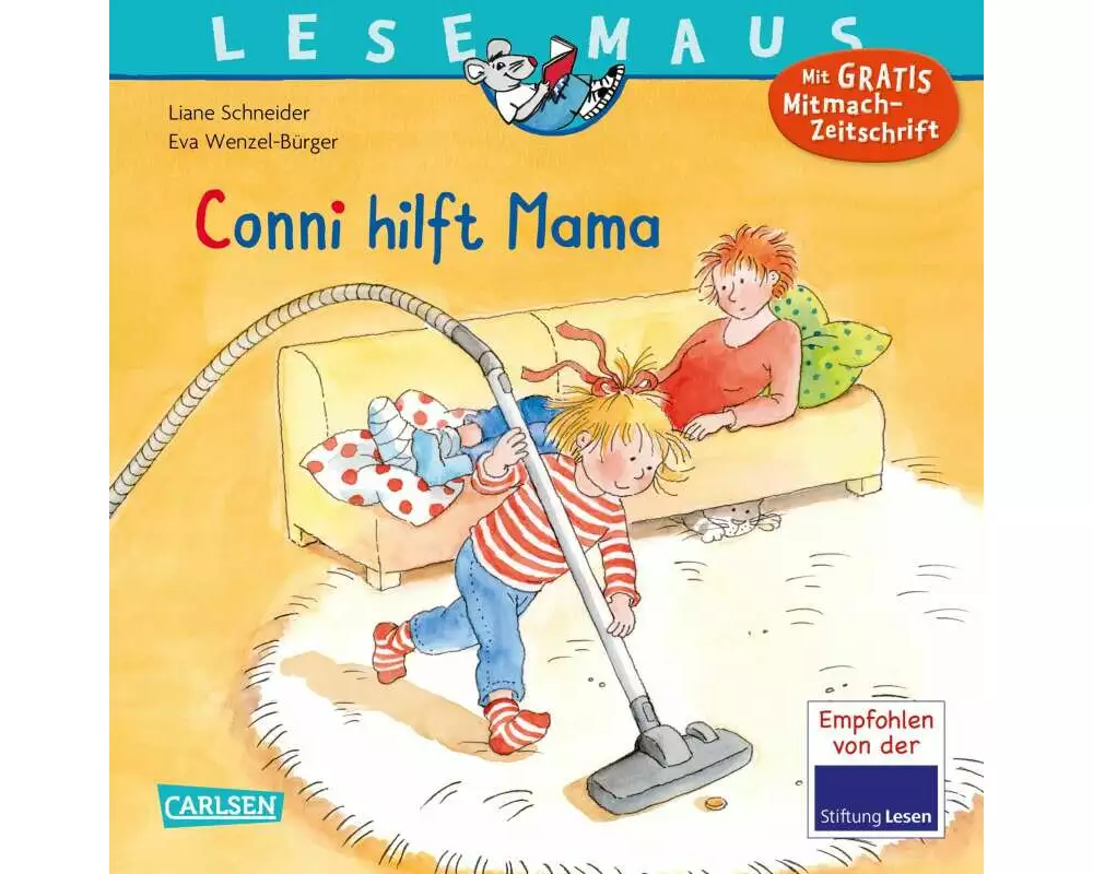LESEMAUS 52: Conni hilft Mama