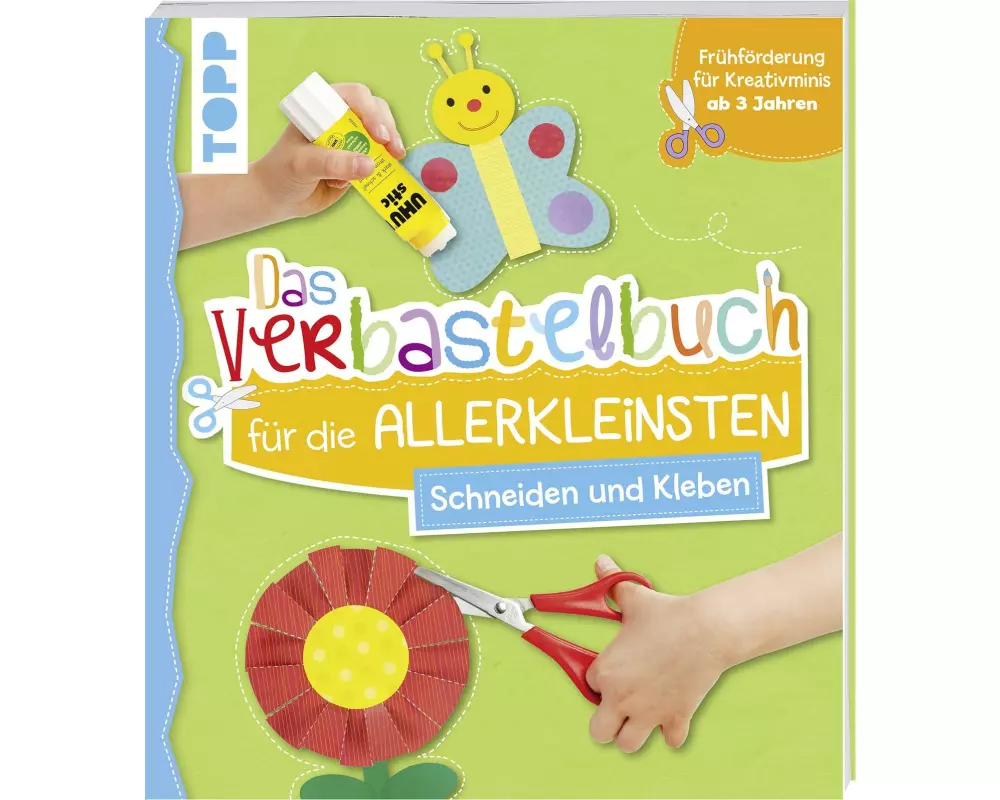 Frechverlag Bastelbuch Schneiden und Kleben 32 Seiten