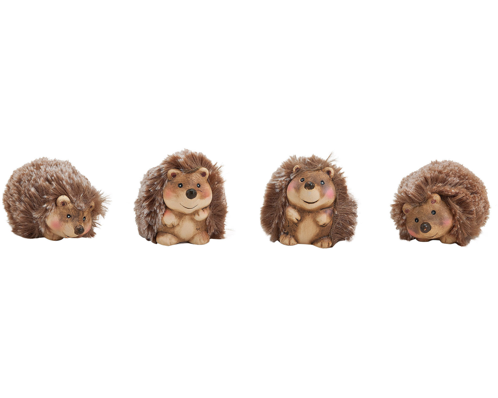 ROOST Deko Igel 4x5cm 10015072 assortiert