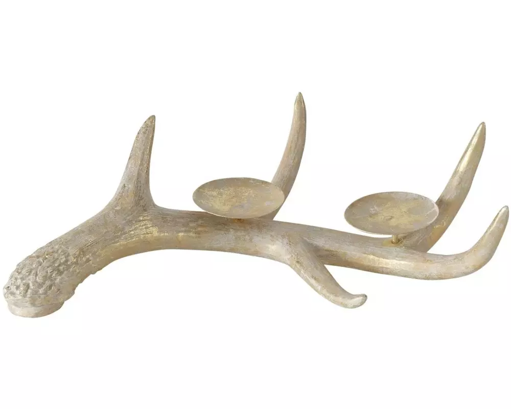 Boltze Kerzenständer Antli Gold