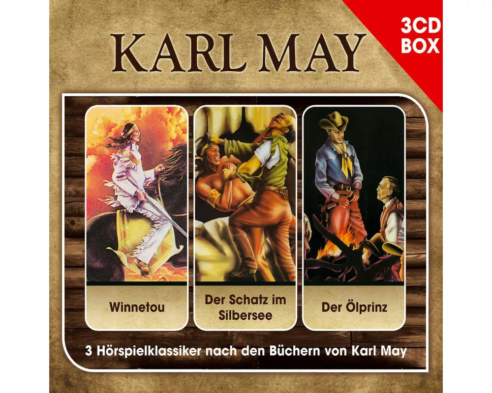Karl May: Hörspielklassiker - 3-CD Hörspielbox