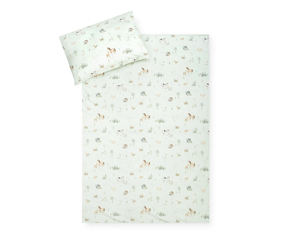 Julius Zöllner Kinderbettwäsche Farm 80/80+35/40