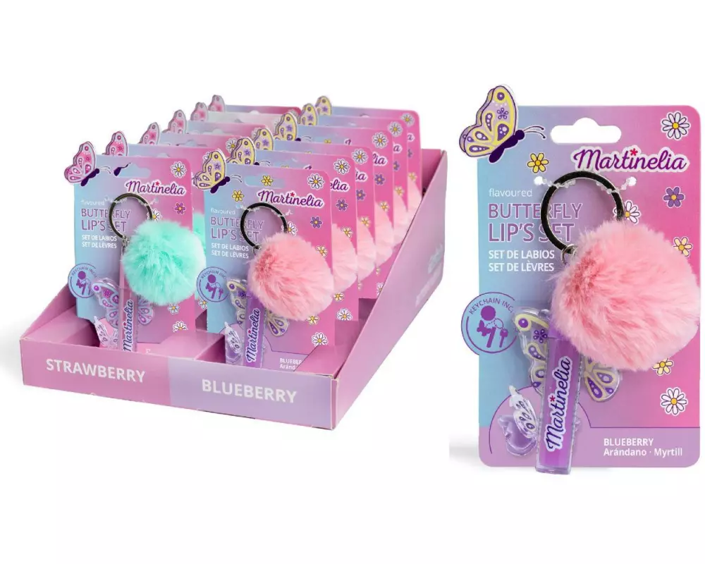 Martinelia Beauty World Butterfly Lip-Pompom assortiert