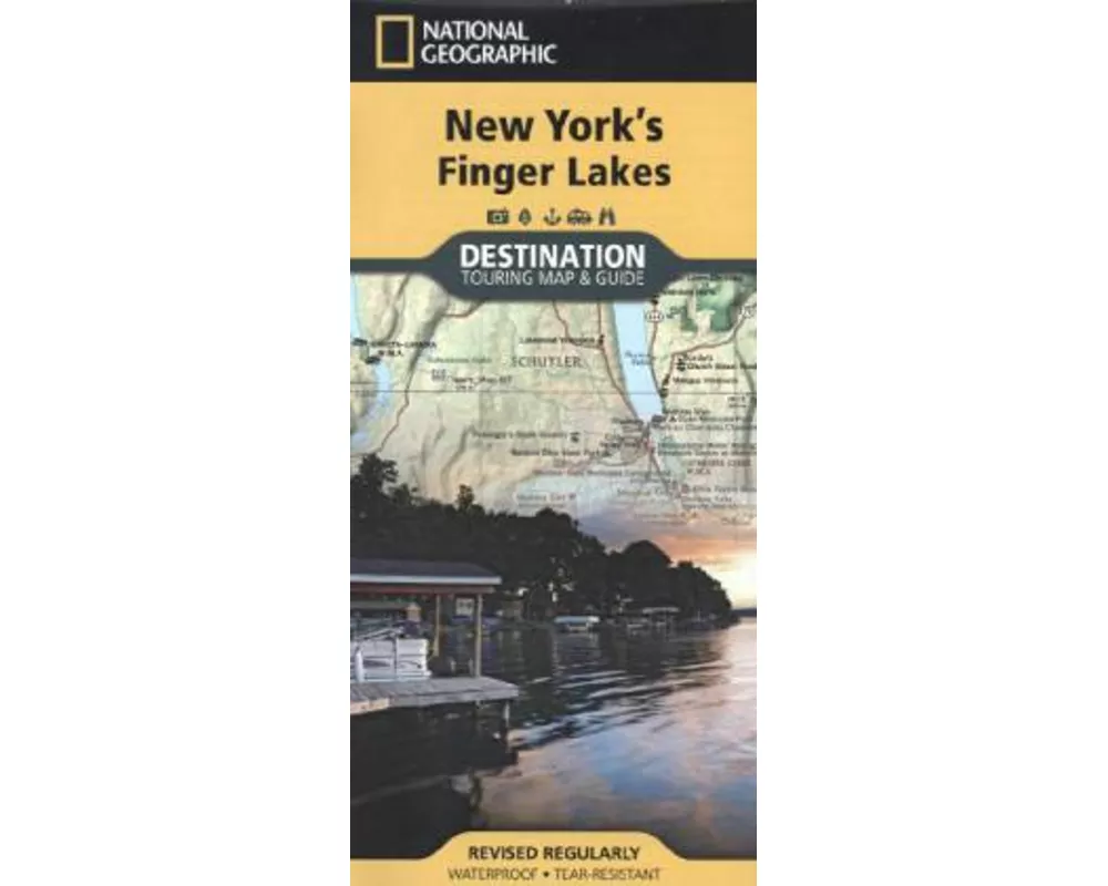 New York's Finger Lakes Map