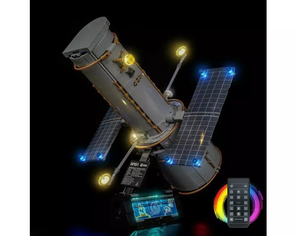 BrickBling LED-Licht-Set für LEGO 11382 Hubble-Weltraumteleskop