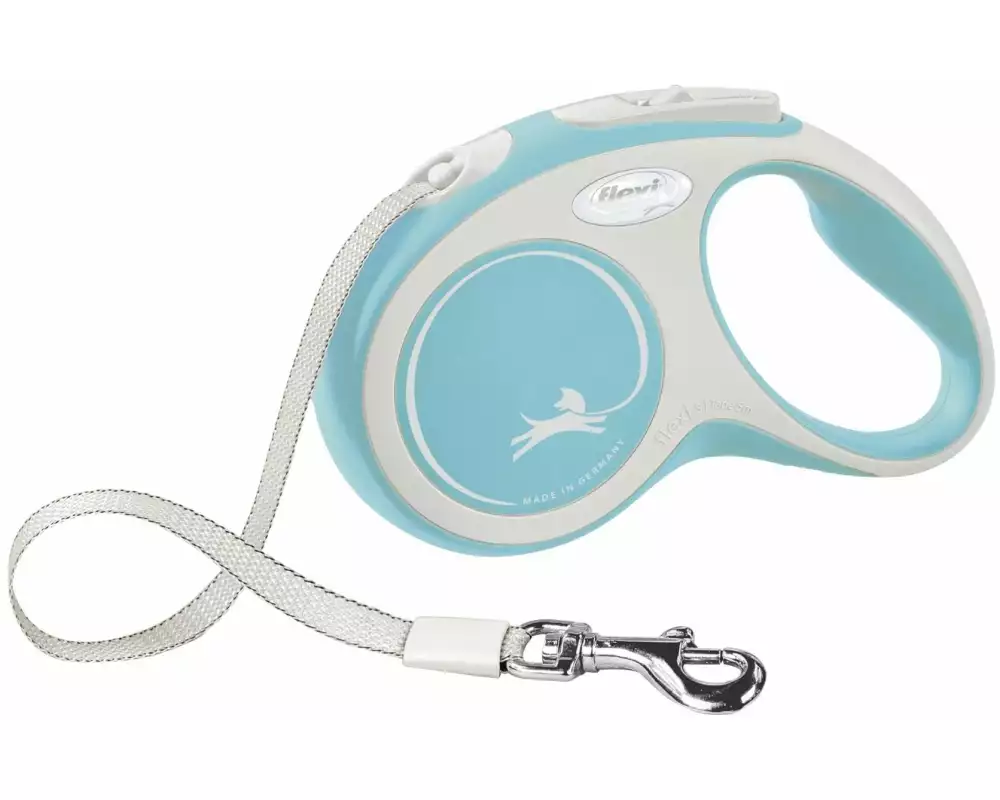 flexi Hundeleine New Comfort Hellblau S, 5 m