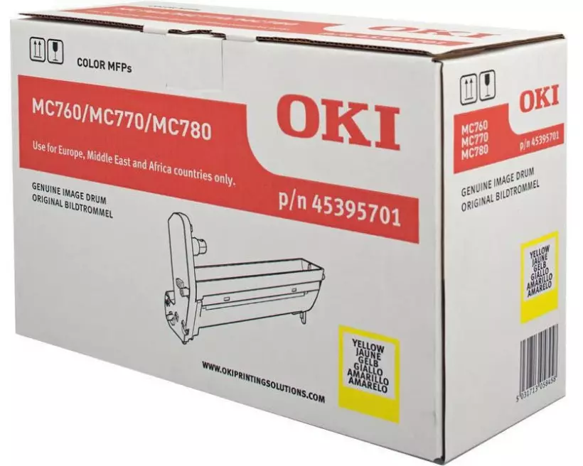 OKI Trommel 45395701 Yellow