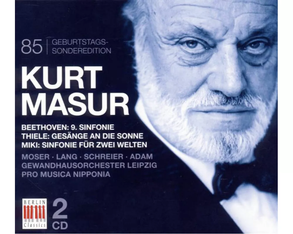 Kurt Masur-85 Geburtstags-Sonderedition
