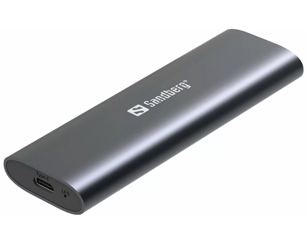 Sandberg USB 3.2, Case for M.2+NVMe SSD