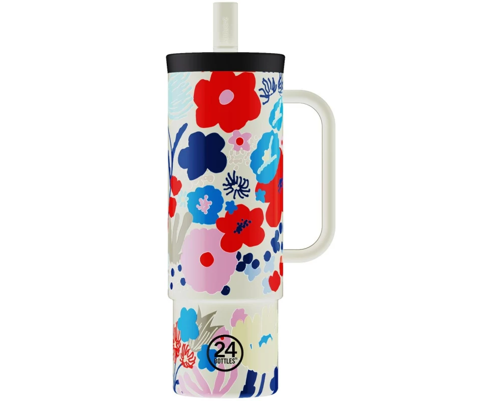 24Bottles Thermobecher Straw Cup Domenica 800 ml