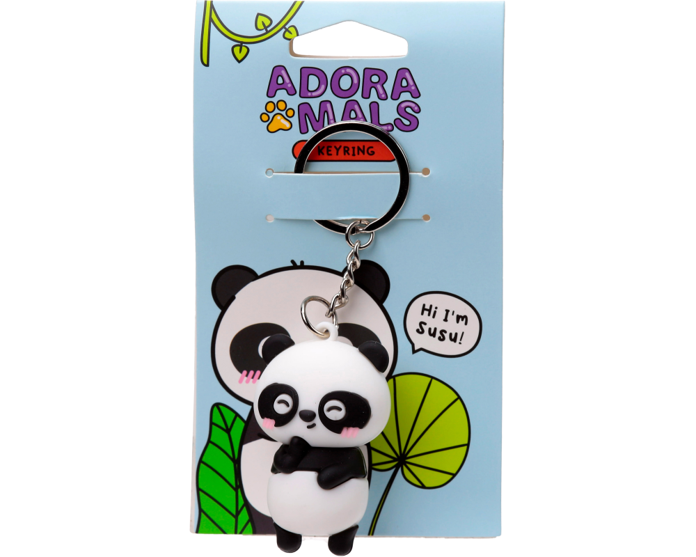 ROOST Schlüsselanhänger 5.5cm KEY281 Panda