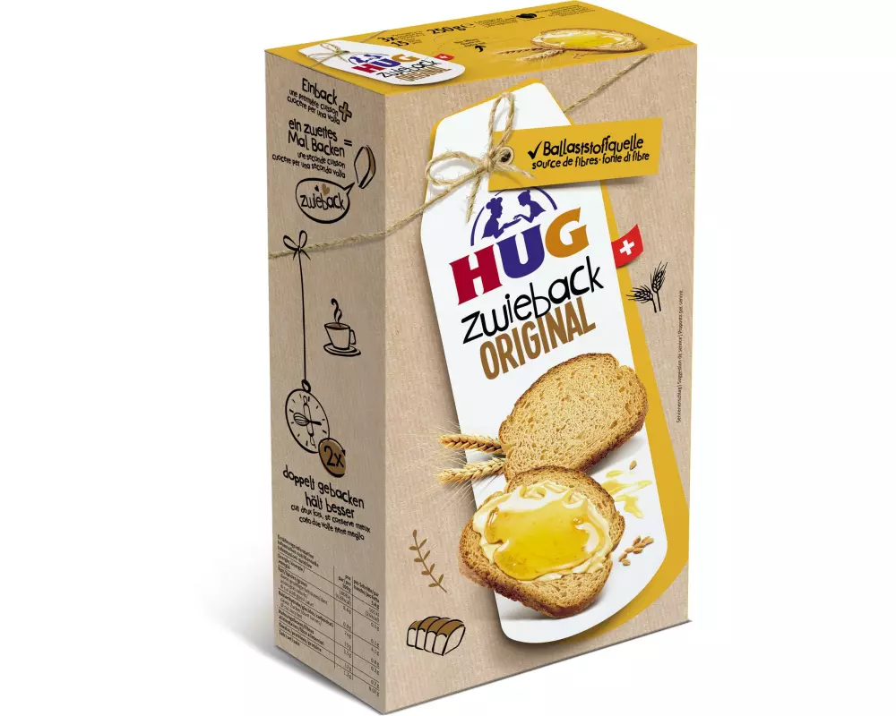 HUG Zwieback 250 g