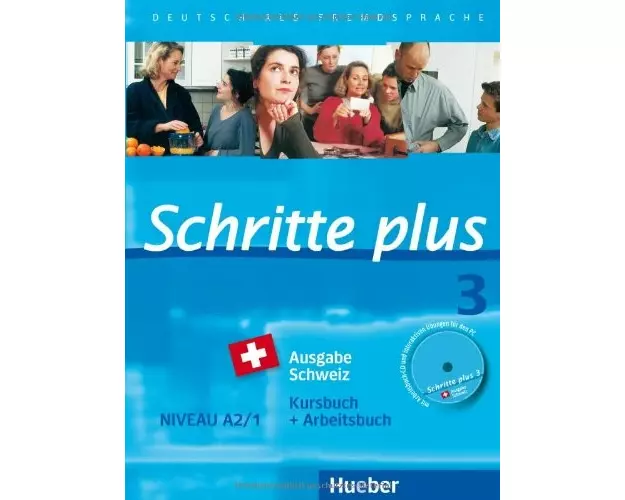Schritte plus 3. A2/1. Ausgabe Schweiz. Kurs- und Arbeitsbuch