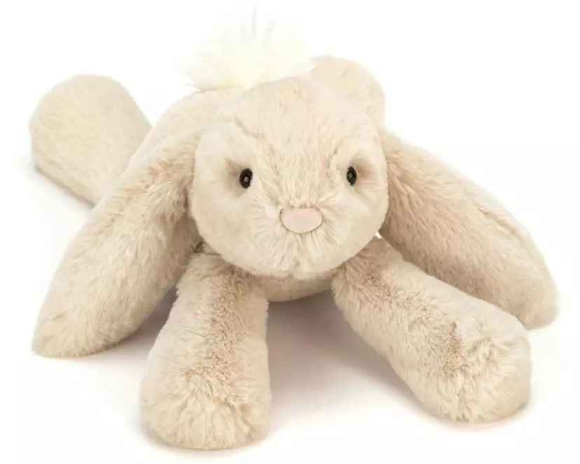 Jellycat Kuscheltier Smudge Rabbit Weichtier Braun, 13 cm