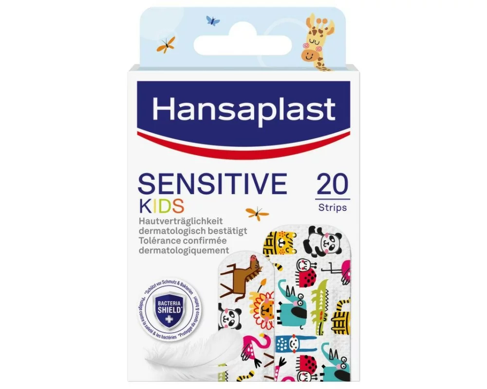 Hansaplast Wundpflaster Kids Sensitive 20 Stück