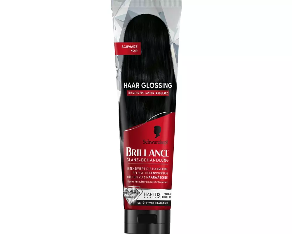Schwarzkopf BRILLANCE Haarcoloration Brillance Glossing Schwarz