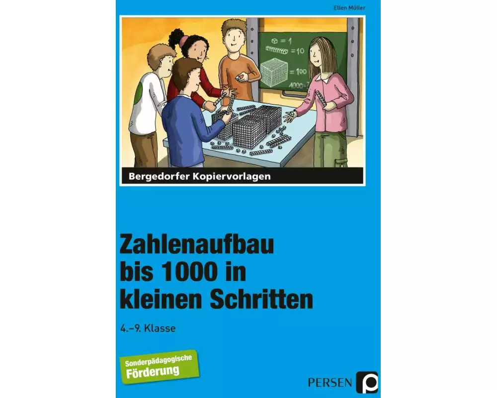 Zahlenaufbau bis 1000 in kleinen Schritten