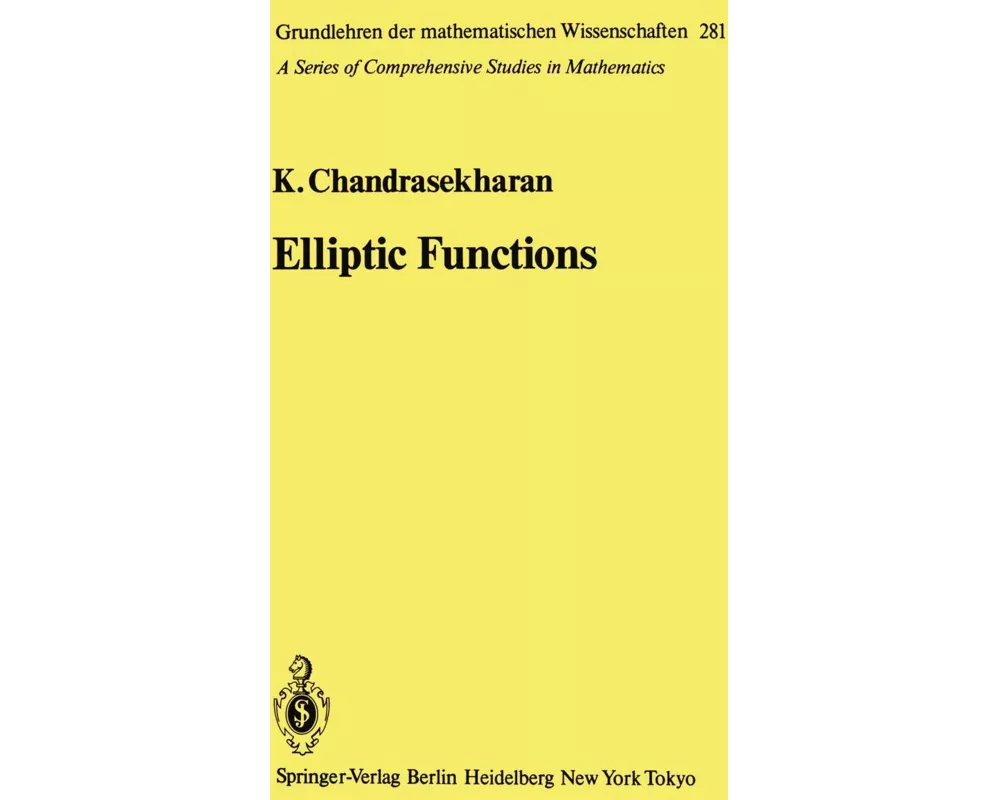 Elliptic Functions