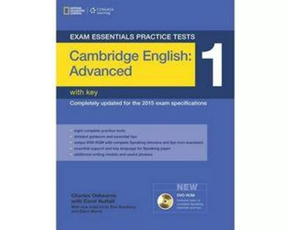 Exam Essentials Practice Tests: Cambridge English Advanced 1 with Key and DVD-ROM