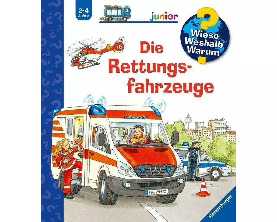 Wieso? Weshalb? Warum? junior, Band 23 - Die Rettungsfahrzeuge
