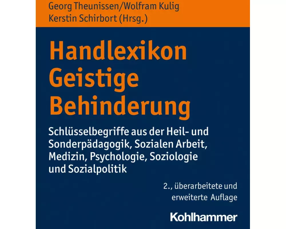 Handlexikon Geistige Behinderung
