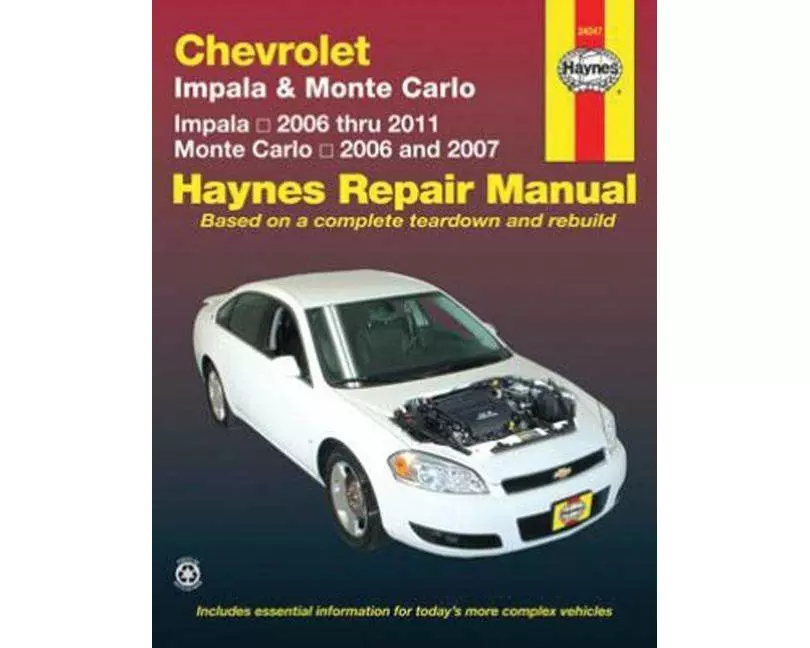 Chevrolet Impala & Monte Carlo 2006-11