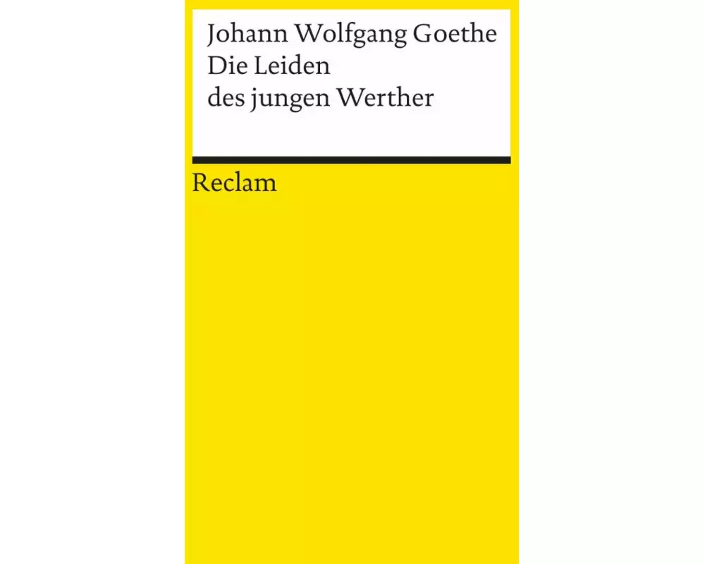 Die Leiden des jungen Werther