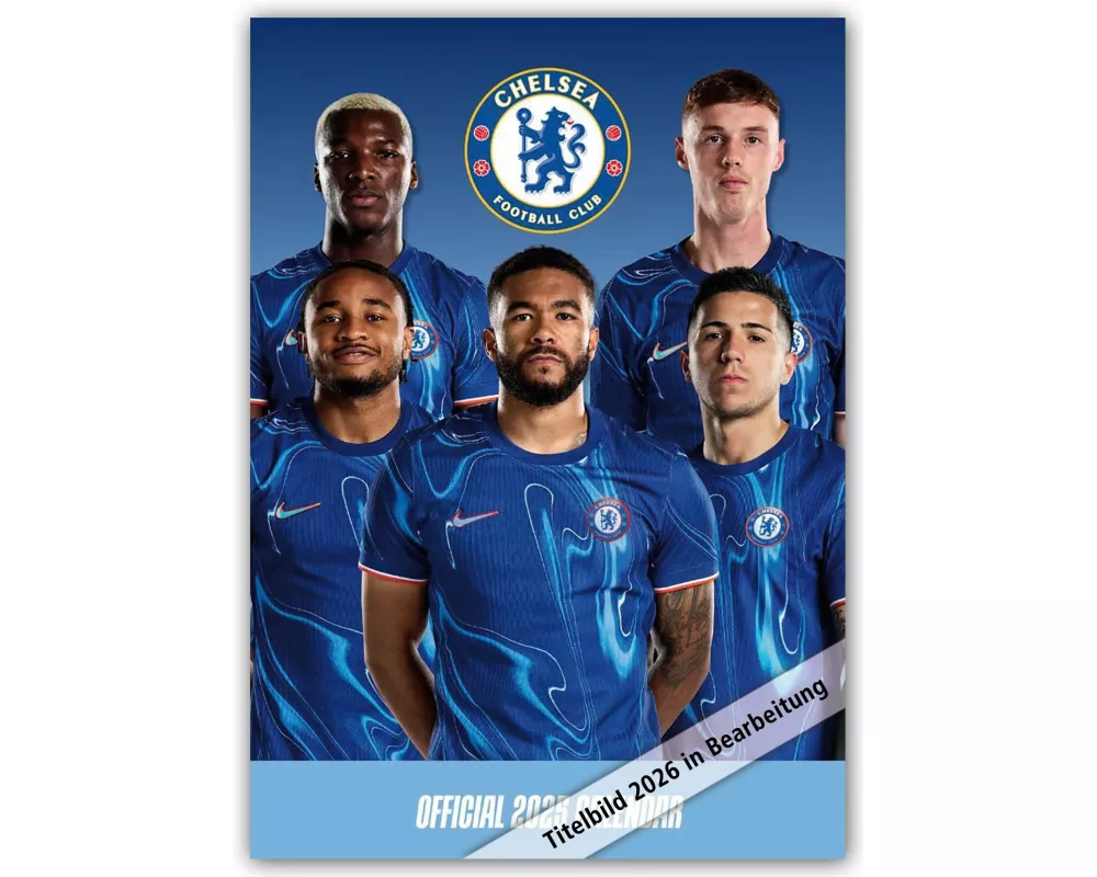 Chelsea FC 2026 - A3-Posterkalender