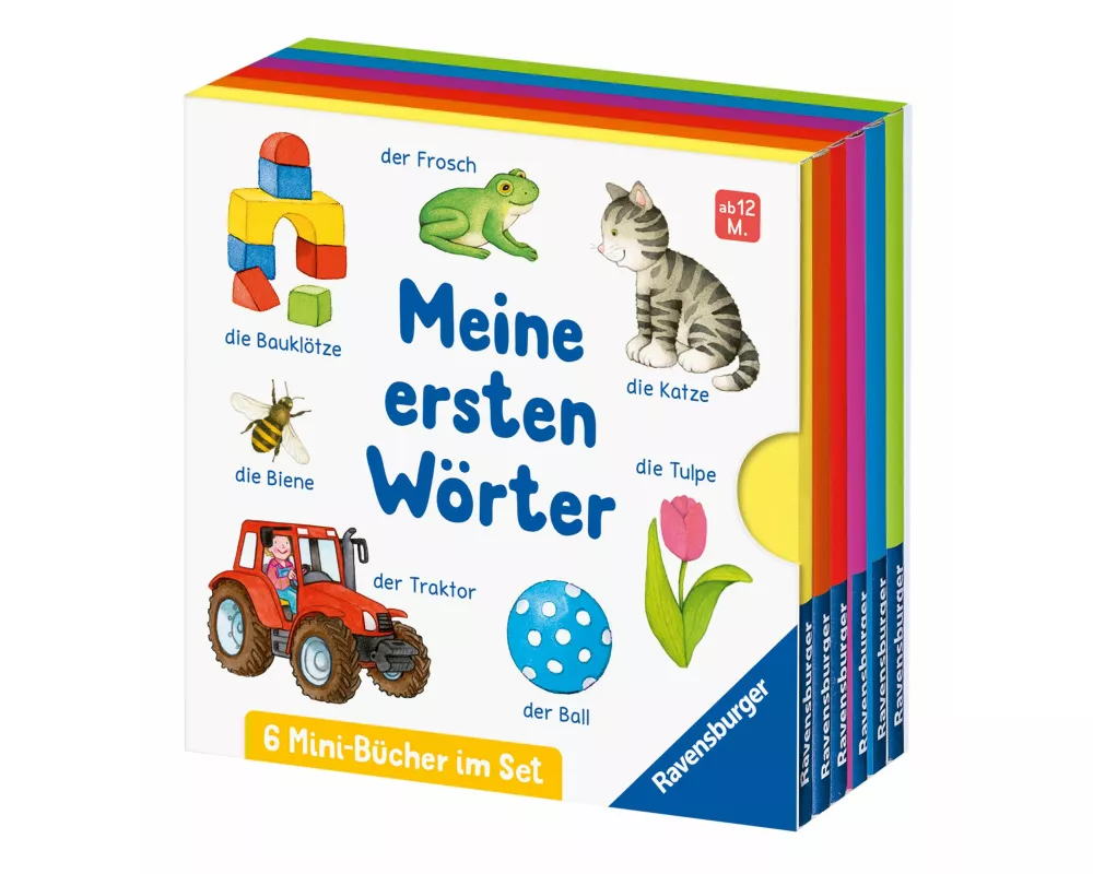 Meine ersten Wörter: 6 Mini-Bücher im Set