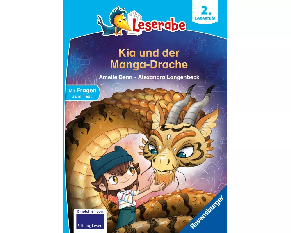 Leserabe 2. Lesestufe - Kia und der Manga-Drache