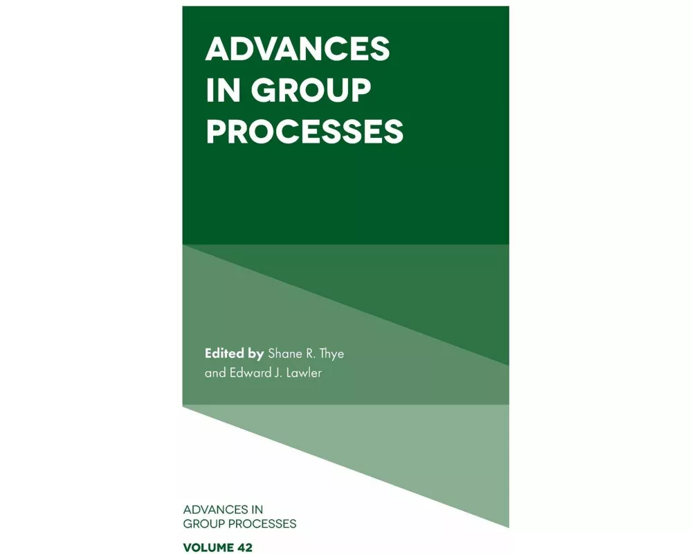 Advances in Group Processes