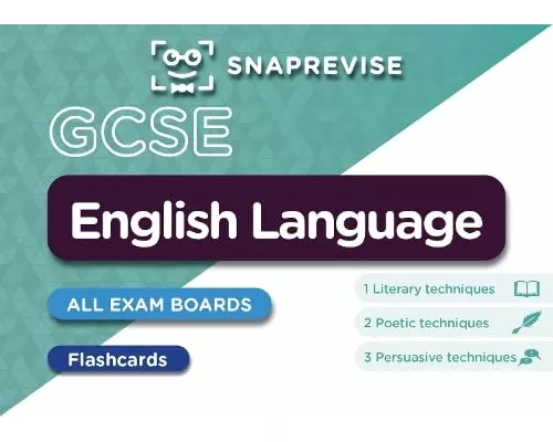 SnapRevise GCSE English Language Flashcards