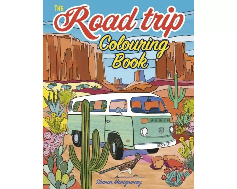 The Road Trip Colouring Book