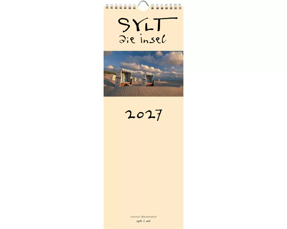 Sylt-die Insel 2027 Streifenkalender