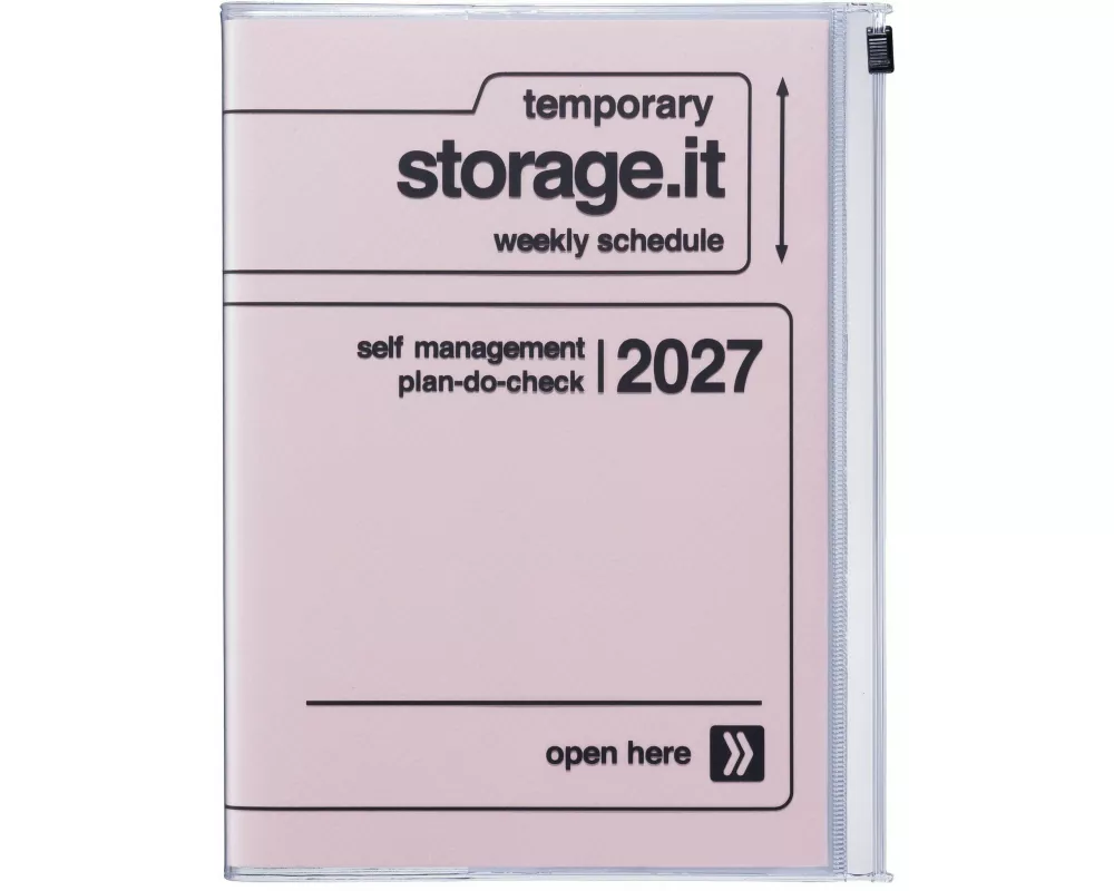 MARK'S 2026/27 Diary A5 Storage.it // Pink