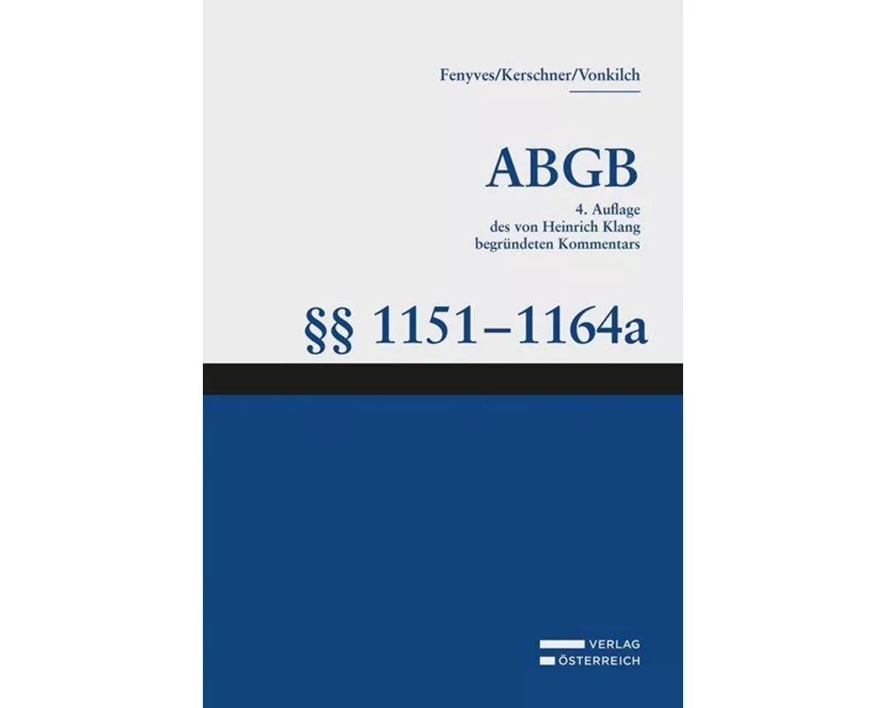 Großkommentar zum ABGB - Klang Kommentar. §§ 1151-1164a ABGB, Dienstvertrag