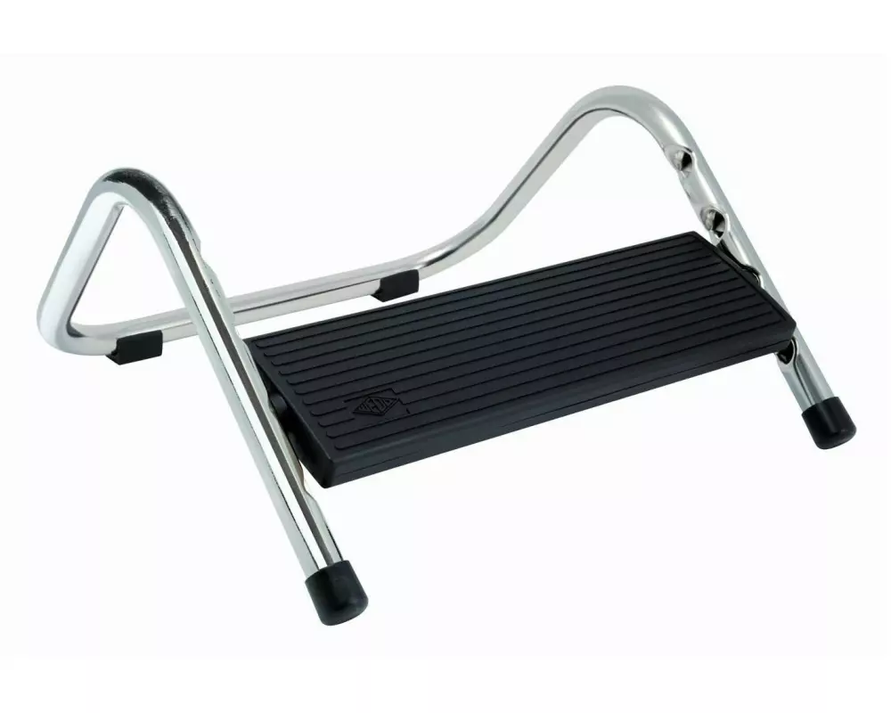 WEDO Fussstütze Trittboy 4 Stufen, Silber