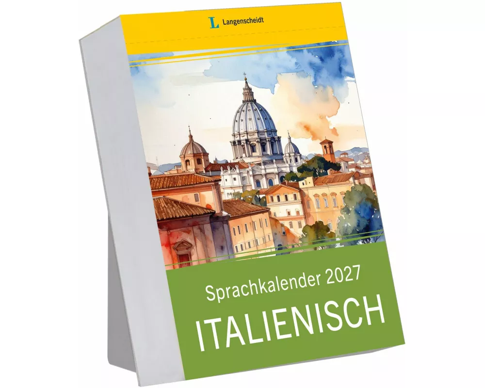 Langenscheidt Sprachkalender Italienisch 2027