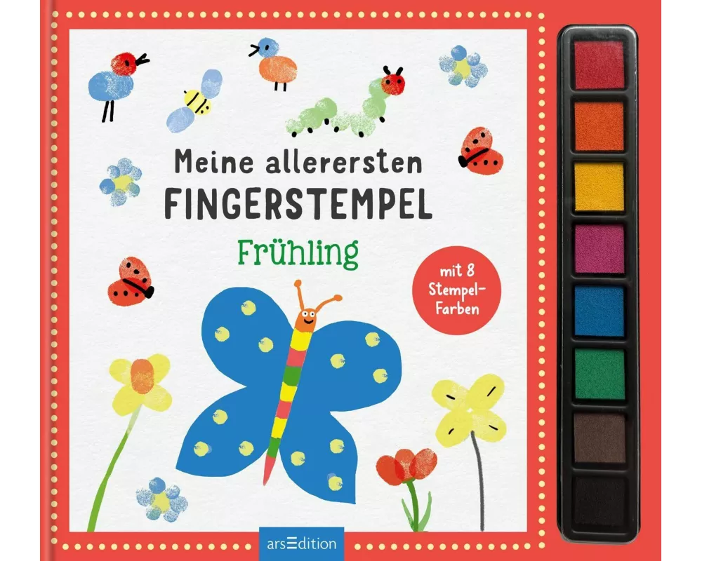 Meine allerersten Fingerstempel Frühling